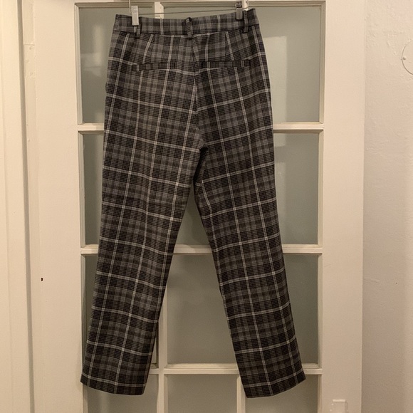 Mo&co designer plaid gray pant suit trousers - medium/large - Picture 7 of 11